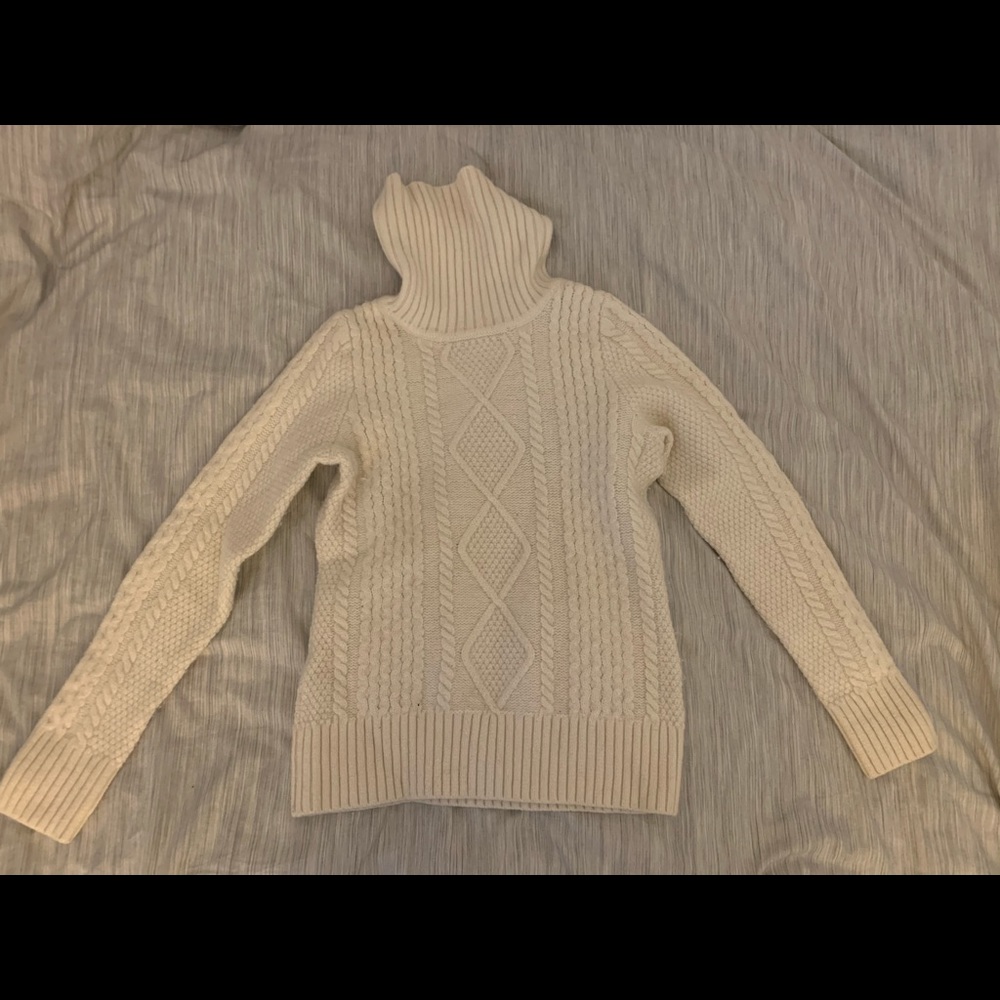 L.L. Bean Wool Turtleneck Sweater